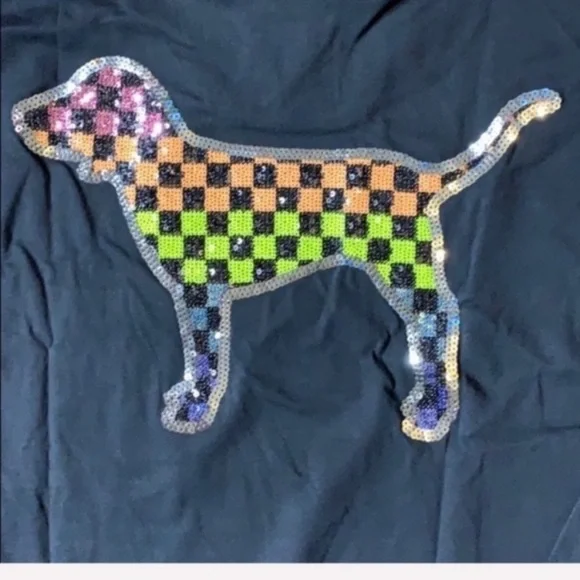 VS PINK Perfect Hoodie Tee - Black - Picture 2 of 6